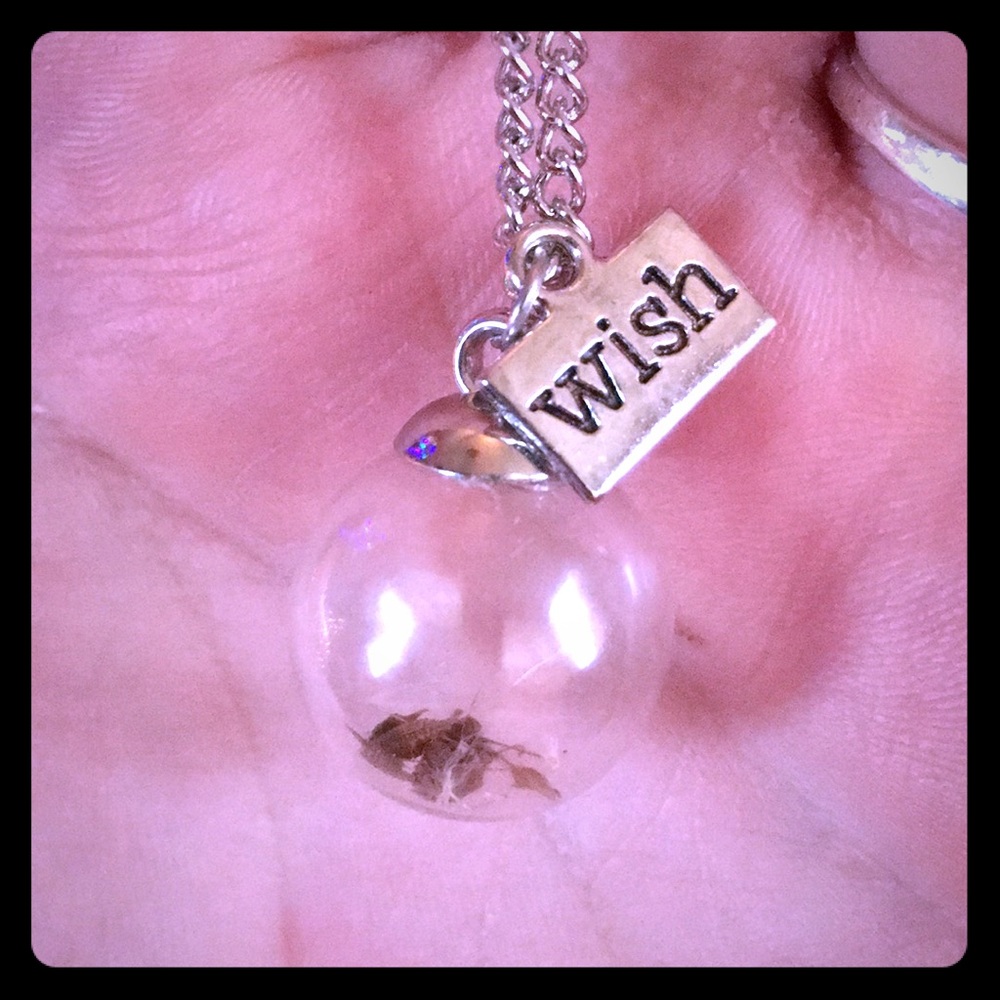 Wish Dandelion Necklace - Picture 1 of 3